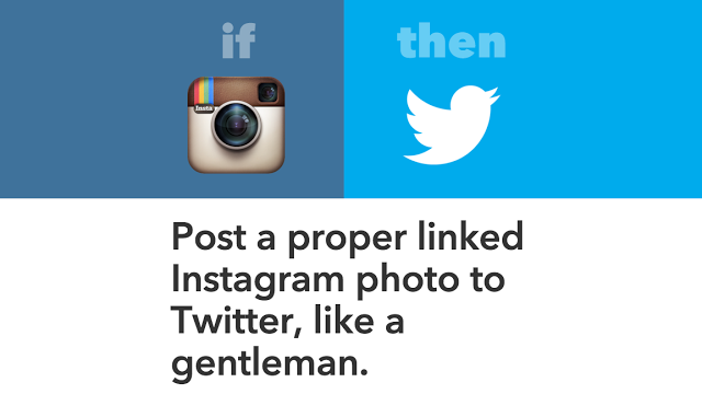 Post a proper linked Instagram photo to Twitter, like a Gentleman
