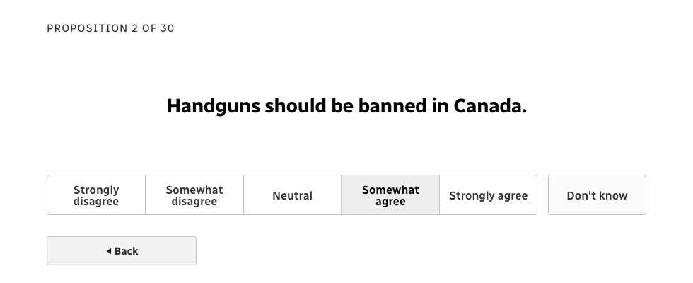 Proposition 2: Handguns